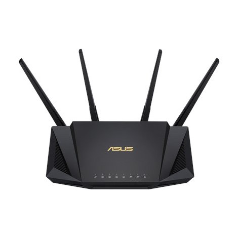 Asus | Wireless Wifi 6 Dual Band Gigabit Router | RT-AX58U | 802.11ax | 2402+574 Mbit/s | 10/100/1000 Mbit/s | Ethernet LAN (RJ- - 4